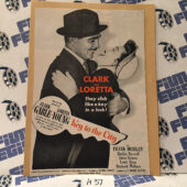 Key to the City 1950 Original Full-Page Magazine Ad Clark Gable Loretta Young H37
