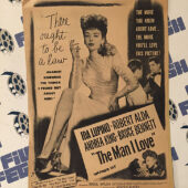 The Man I Love 1946 Original Full-Page Magazine Ad Ida Lupino Robert Alda  H62