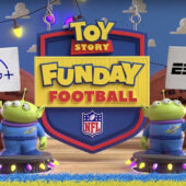 First-ever Toy Story Funday Football Telecast (2023)