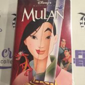 Walt Disney’s Mulan VHS Tape Disney’s Masterpiece Collection Clamshell Case [F07]
