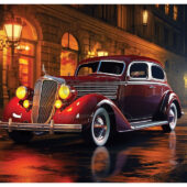 Grand Classic Cinematic Autos Art Print [DP231013-7]