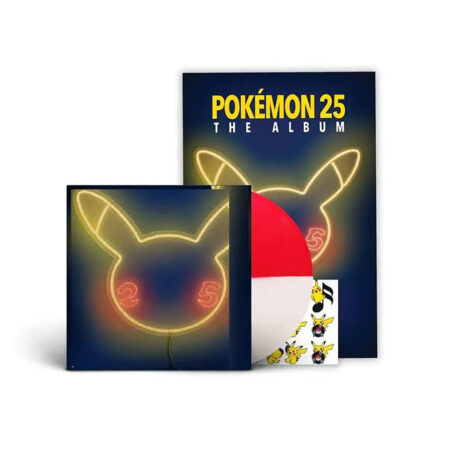 Pokemon 25: The Album Two-Toned Vinyl with Poster + Sticker Sheet [S22]