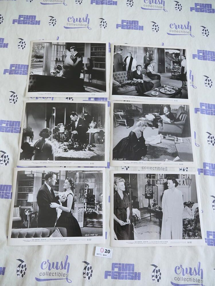 Queen Bee (1955) Set of 6 Original Press Publicity Photos [O20] Joan Crawford, Barry Sullivan