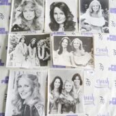 Charlie’s Angels (1976) Set of 7 Original Press Publicity Photos [O37] Farrah Fawcett, Jaclyn Smith