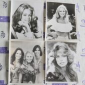Charlie’s Angels (1976) Set of 4 Original Press Publicity Photos [O40] Farrah Fawcett, Jaclyn Smith