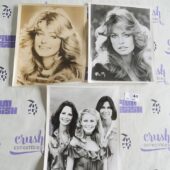Charlie’s Angels (1976) Set of 3 Original Press Publicity Photos [O44] Farrah Fawcett, Cheryl Ladd