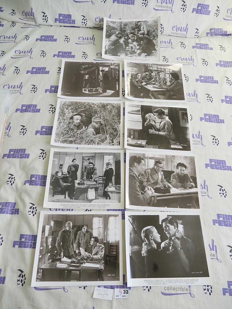 The Girl in the Painting (a.k.a. Lost Daughter) (1949) Set of 9 Original Press Photos [Q32]