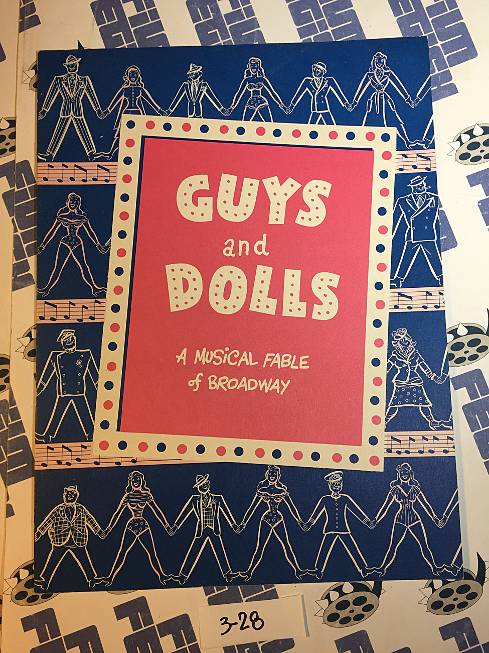 Feuer and Martin Presents Guys and Dolls: A Musical Fable of Broadway 1950 Souvenir Program [328]