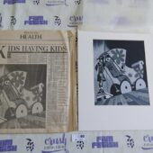 Sunday Star-Ledger Health Collectible Newspaper + Matching Original Hand-drawn Illustration Memorabilia [Q66]