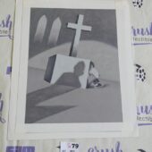 America Magazine New York Catholic Jesuit + Matching Original Hand-drawn Illustration Memorabilia [Q79]