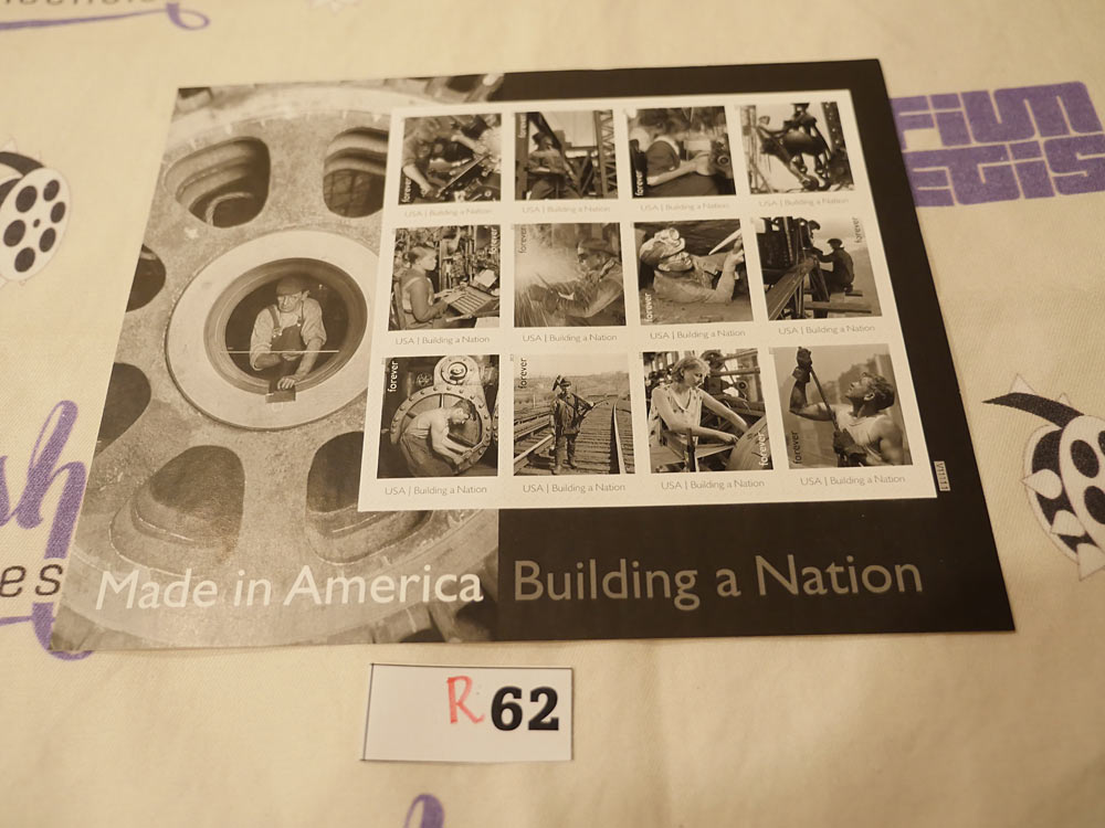 Made in America Building a Nation (2013) Stamp Sheet U.S.A. History First-Class Forever [R62]