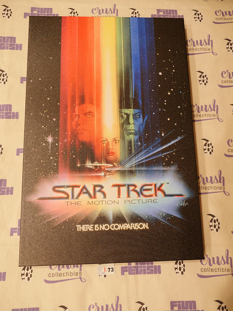 Gene Roddenberry Star Trek: The Motion Picture Bob Peak Poster Licensed Sealed 16×24 Canvas Print, William Shatner [R73]