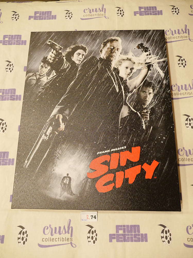 Frank Miller’s Sin City (2005) Movie Licensed Sealed 16×20 Canvas Print, Bruce Willis, Marv [R74]