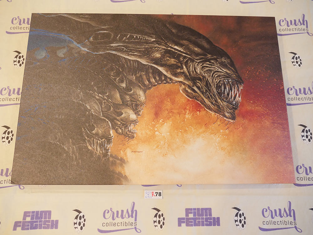 James Cameron Aliens Movie Poster Licensed Sealed 16×24 Canvas Print [R78]