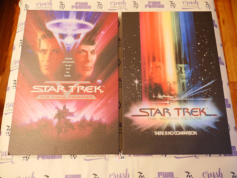 Gene Roddenberry Star Trek Movies Set of 4 Licensed Sealed 16×24 Canvas Prints, Wrath of Khan [R82]