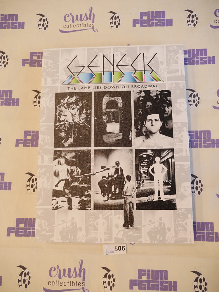 Genesis Rock Music Band Licensed Sealed 12×16 Canvas Prints, Phil Collins [S06]