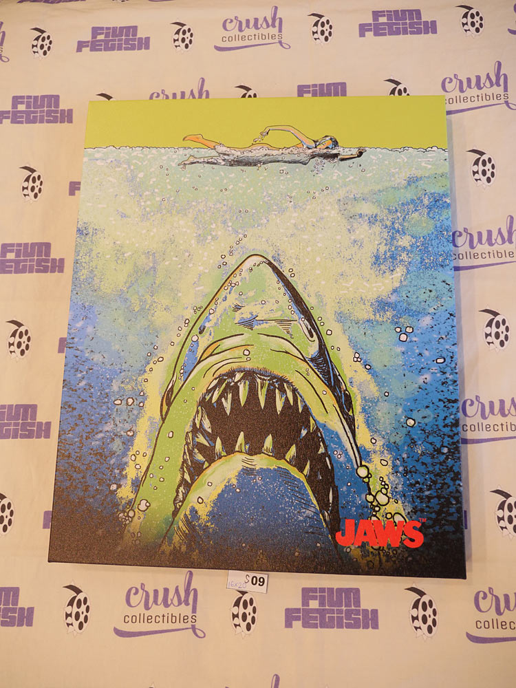 Jaws Movie Poster Licensed Sealed 16×20 Canvas Prints, Steven Spielberg, Peter Benchley [S09]