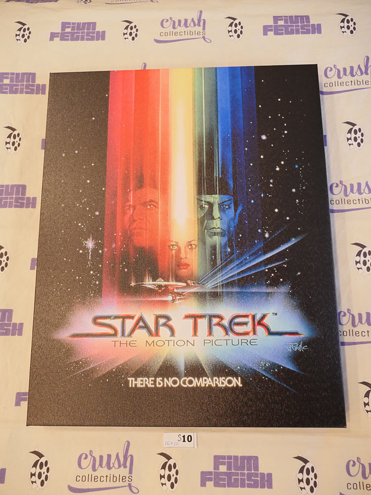 Star Trek: The Motion Picture Bob Peak Movie Poster Licensed Sealed 16×20 Canvas Print, Kirk, Spock [S10]