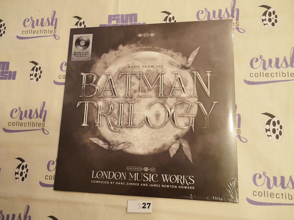 Music from the Batman Trilogy Soundtrack Score Translucent Black Vinyl, Hans Zimmer, James Newton Howard [S27]