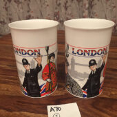 Set of 2 Dunoon Ceramics London Designed By Jack Dadd Fine Bone China Mug Made In England
