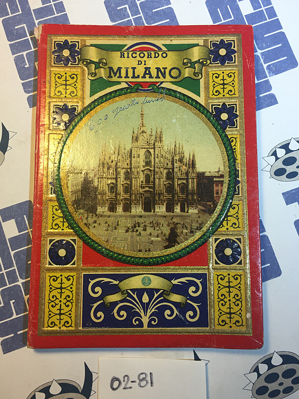 Ricordo Di Milano (Memory of Milan) Original Fold Out Picture Book [281]