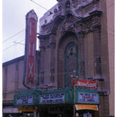 Fox Theater San Francisco June 1962 Trapeze, The Vikings and Time Machine Marquee Photo [240218-39]