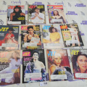Set of 11 JET Magazines African-American Interest, Lonette McKee, Halle Berry, Vanessa Williams Covers [S52]