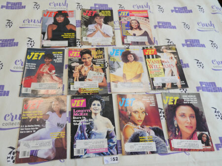 Set of 11 JET Magazines African-American Interest, Lonette McKee, Halle Berry, Vanessa Williams Covers [S52]