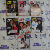 Set of 7 JET Magazines African-American Interest, Gladys Knight, Jeffrey Osborne, Debbie Allen [S58]
