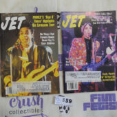 Set of 2 JET Magazines African-American Interest, Musician Prince Covers [S59]