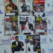 Set of 8 JET Magazines African-American Interest, All Eddie Murphy Covers [S75]