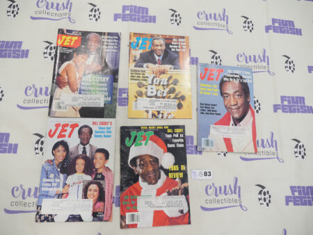 Set of 5 JET Magazines African-American Interest, All Bill Cosby Covers [S83]