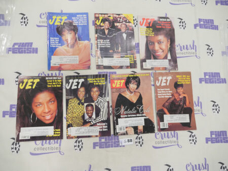 Set of 7 JET Magazines African-American Interest, Natalie Cole, Flip Wilson [S88]