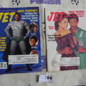 Set of 2 JET Magazines African-American Interest, Meteor Man, Robert Townsend [T04]