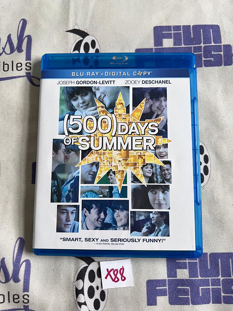 (500) Days of Summer Blu-ray (2015) Joseph Gordon-Levitt, Zooey Deschanel [X88]
