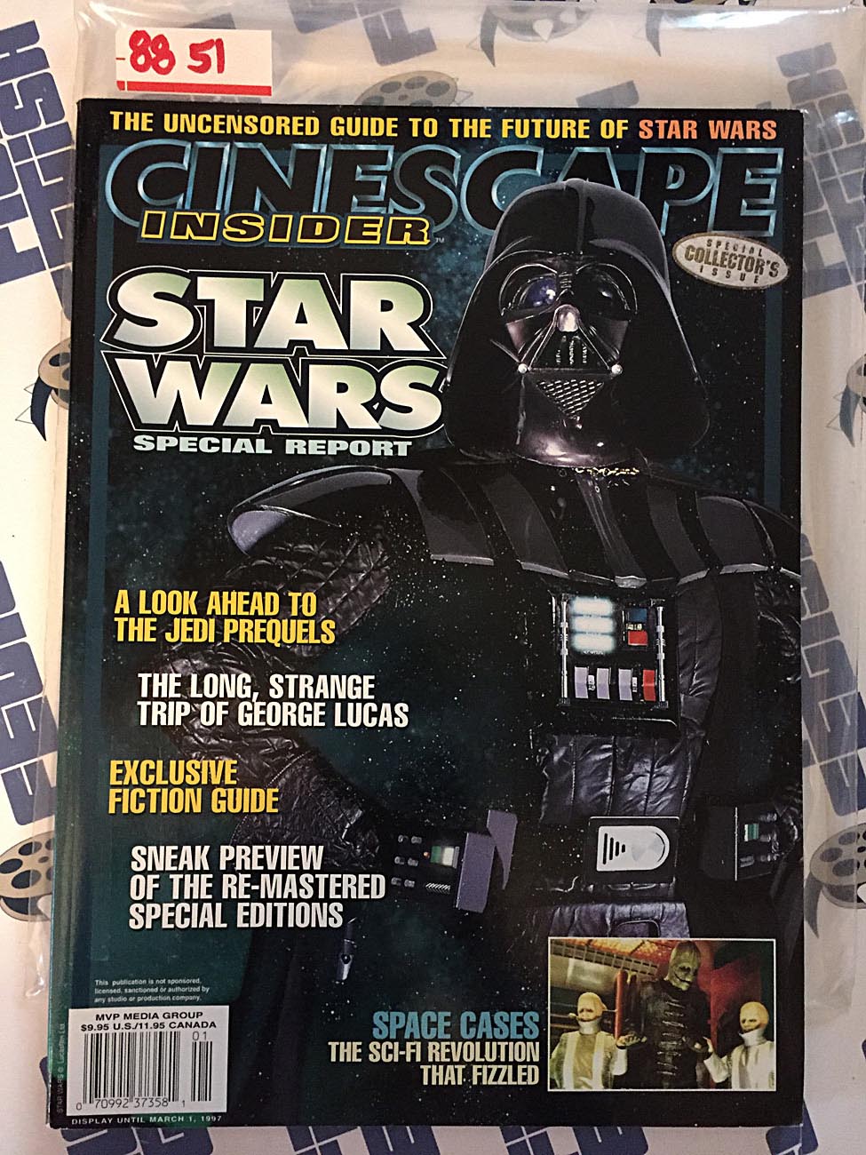 Cinescape Insider: Star Wars Special Report Collector’s Issue Darth Vader Cover [8851]