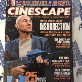 Cinescape Magazine Star Trek Insurrection, Patrick Stewart, The Matrix 25 Movie Previews (Nov/Dec 1998) [8855]