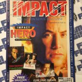 Impact Action Movie Magazine Keanu Reeves, Brandon Lee Poster (Mar 1995) [8872]