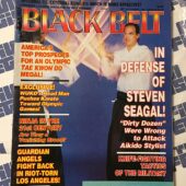 Black Belt Magazine (September 1992) Aikido Karate Steven Seagal [8880]
