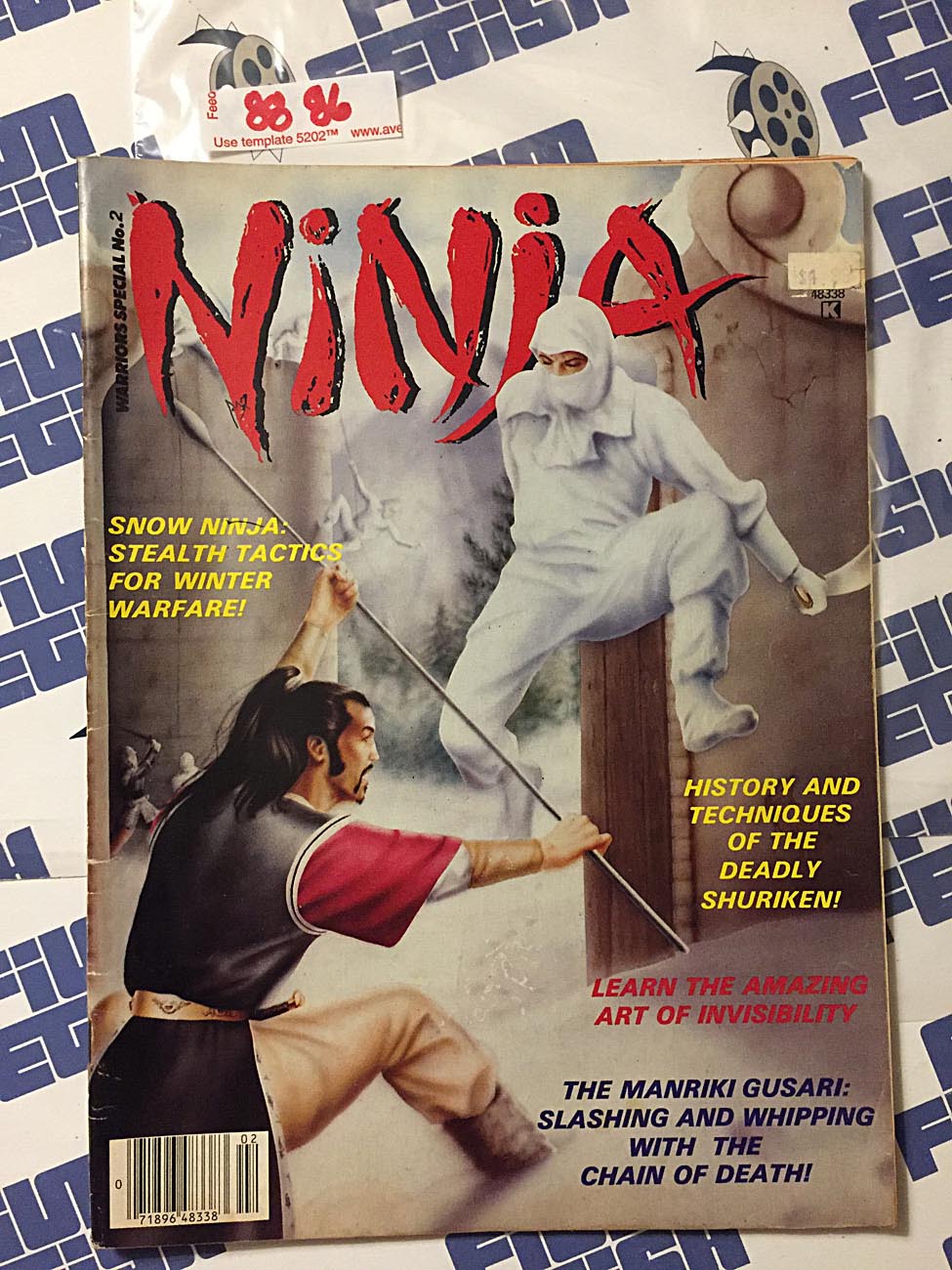Ninja Magazine Warriors Special No. #2 (1984) Shuriken, Manriki Gusari [8886]