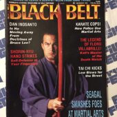 Black Belt Magazine (December 1990) Steven Seagal, Dan Inosanto, Shorin-Ryu, Floro Villabrille, Karate Cops [8894]