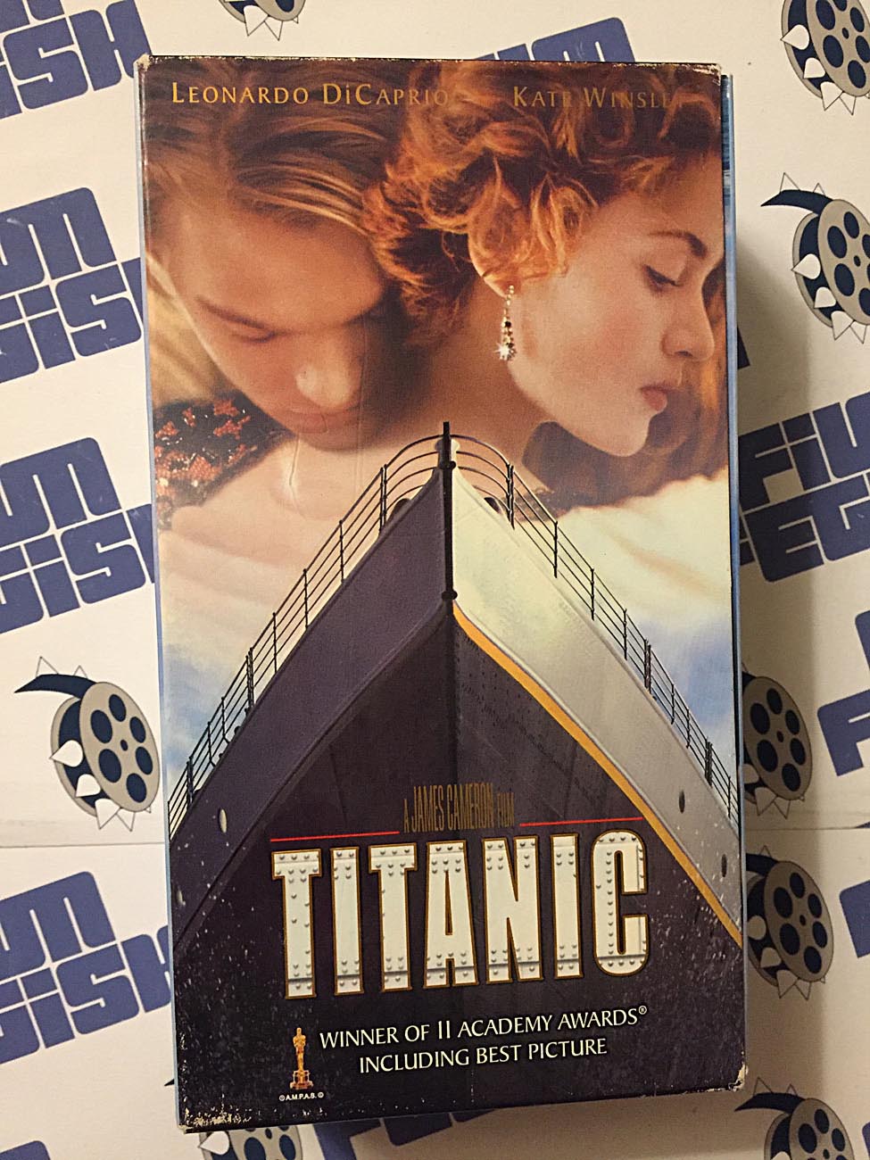 James Cameron’s Titanic Double VHS Edition Leonardo DiCaprio, Kate Winslet