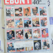 Ebony Magazine (November 1985) 40th Anniversary [T45]