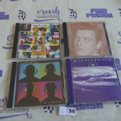 Set of 4 Alternative Rock Music CDs, The Smiths, Midnight Oil, Particle Zoo, Siouxsie and the Banshees [T56]