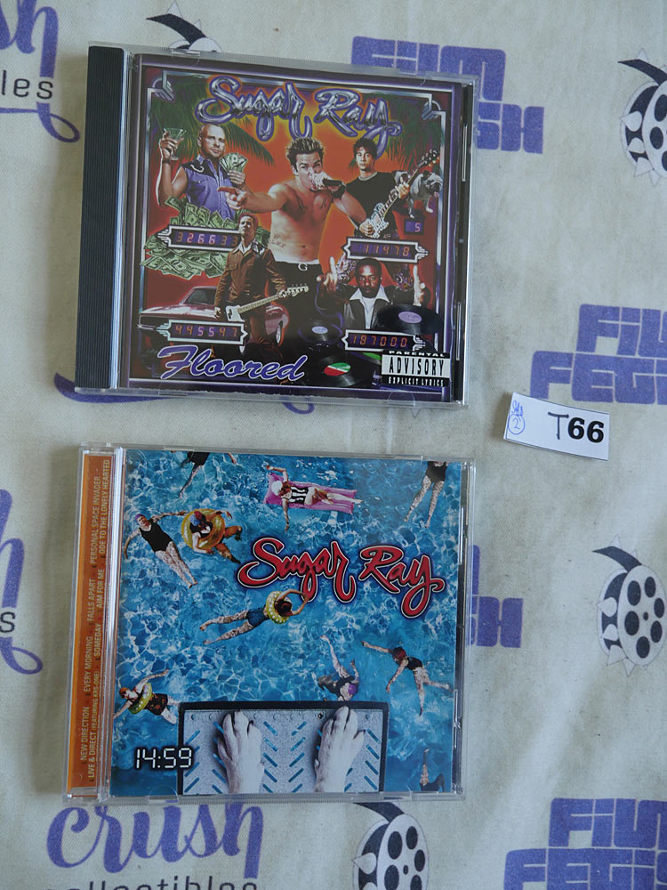 Set of 2 Funk Metal Rock Pop Music CDs Sugar Ray [T66]