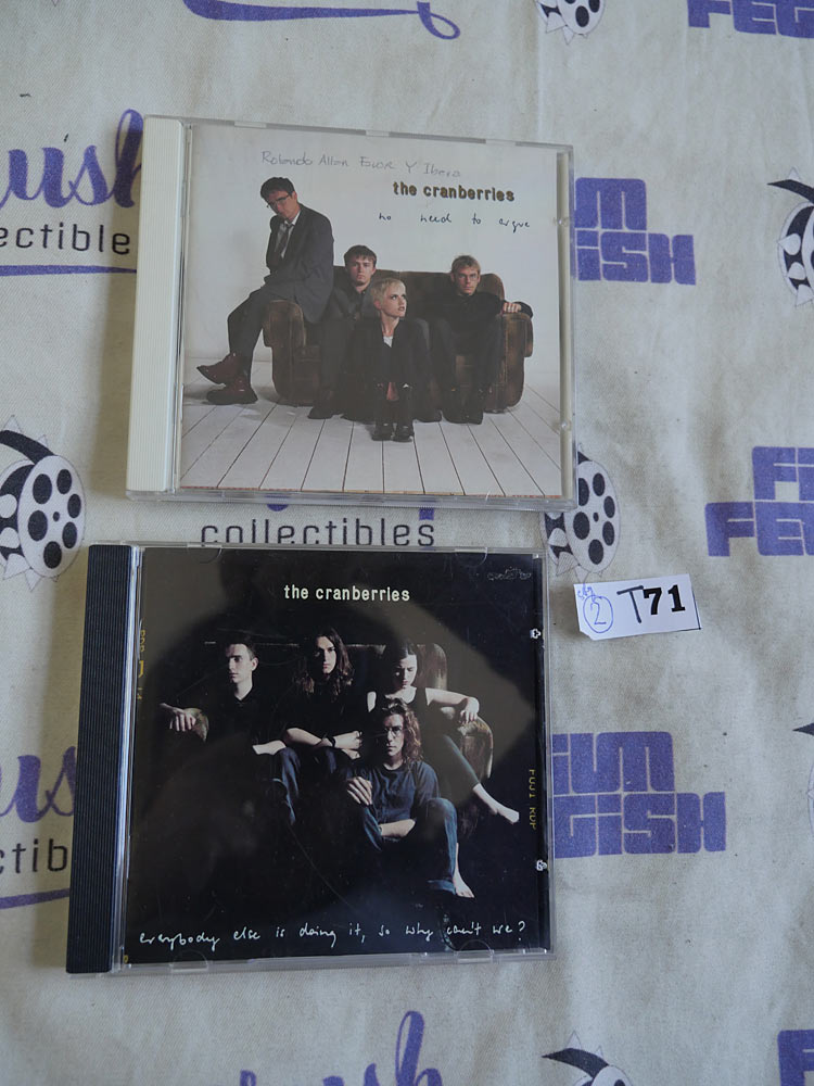 Set of 2 Rock Music CDs, The Cranberries [T71]
