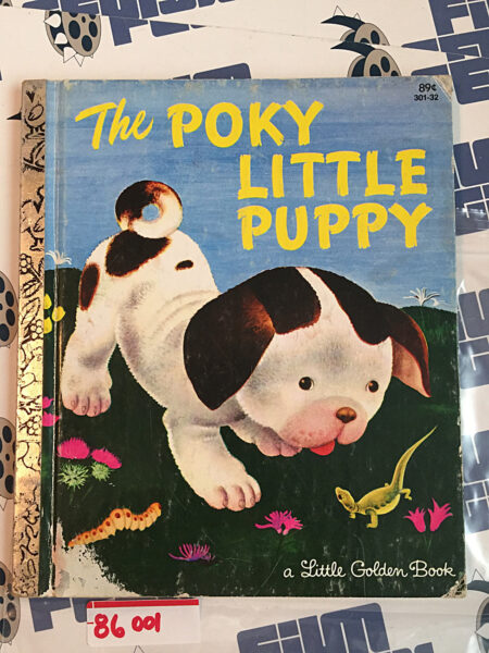 The Poky Little Puppy A Little Golden Book 1982, Janette Sebring Lowrey, Gustaf Tenggren [86001]