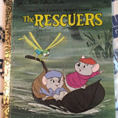 The Rescuers Authorized Walt Disney Productions Edition A Little Golden Book, Third Printing 1979 [86005]