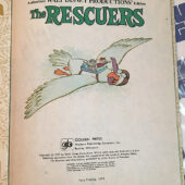 The Rescuers Authorized Walt Disney Productions Edition A Little Golden Book, Third Printing 1979 [86005]