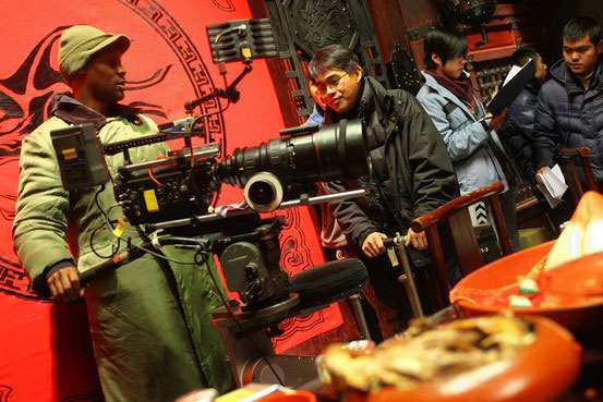 RZA directing The Man With the Iron Fists
